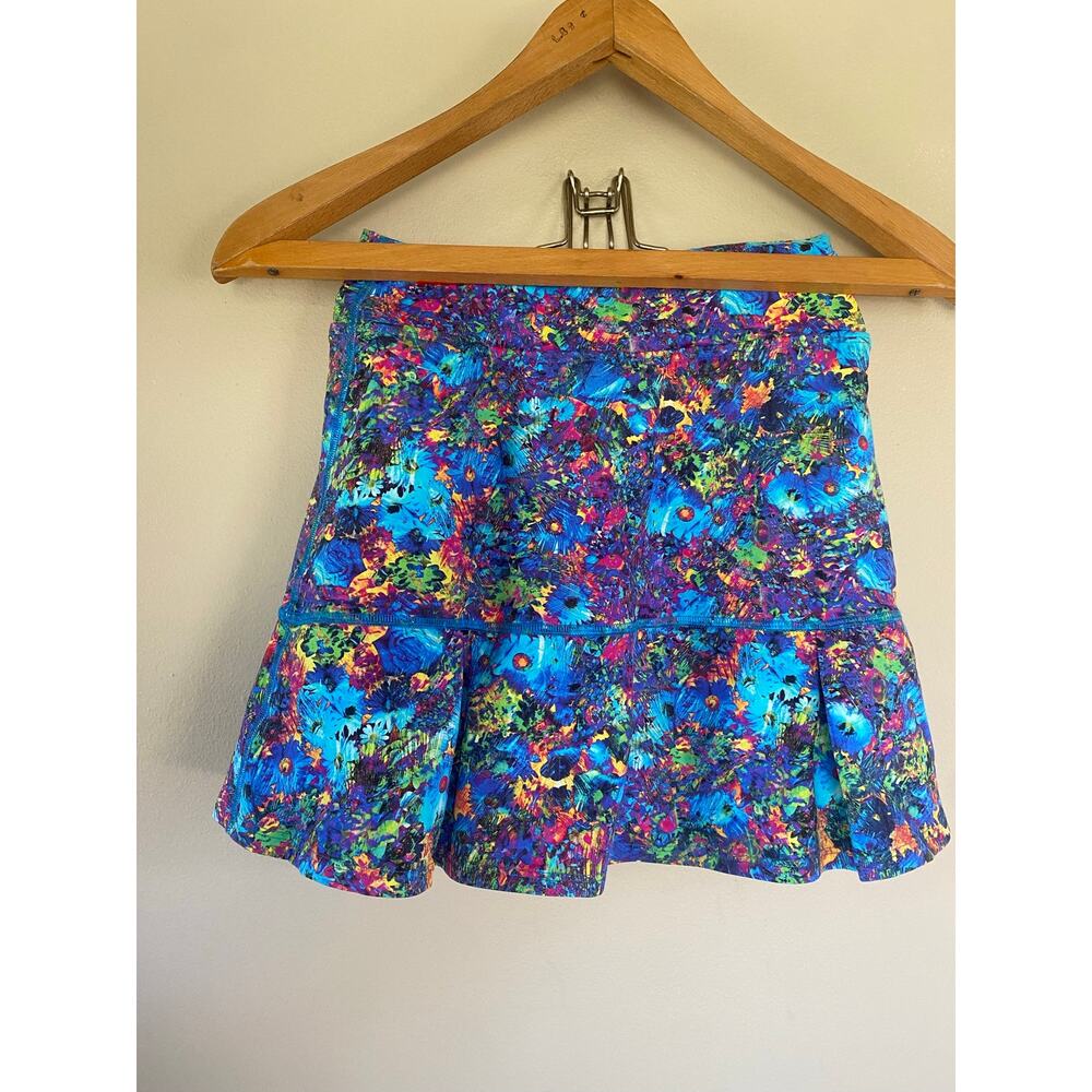 Dona Jo Jojo Skirt Skort Pickleball Tennis Colorful Abstract Size 1 / Small